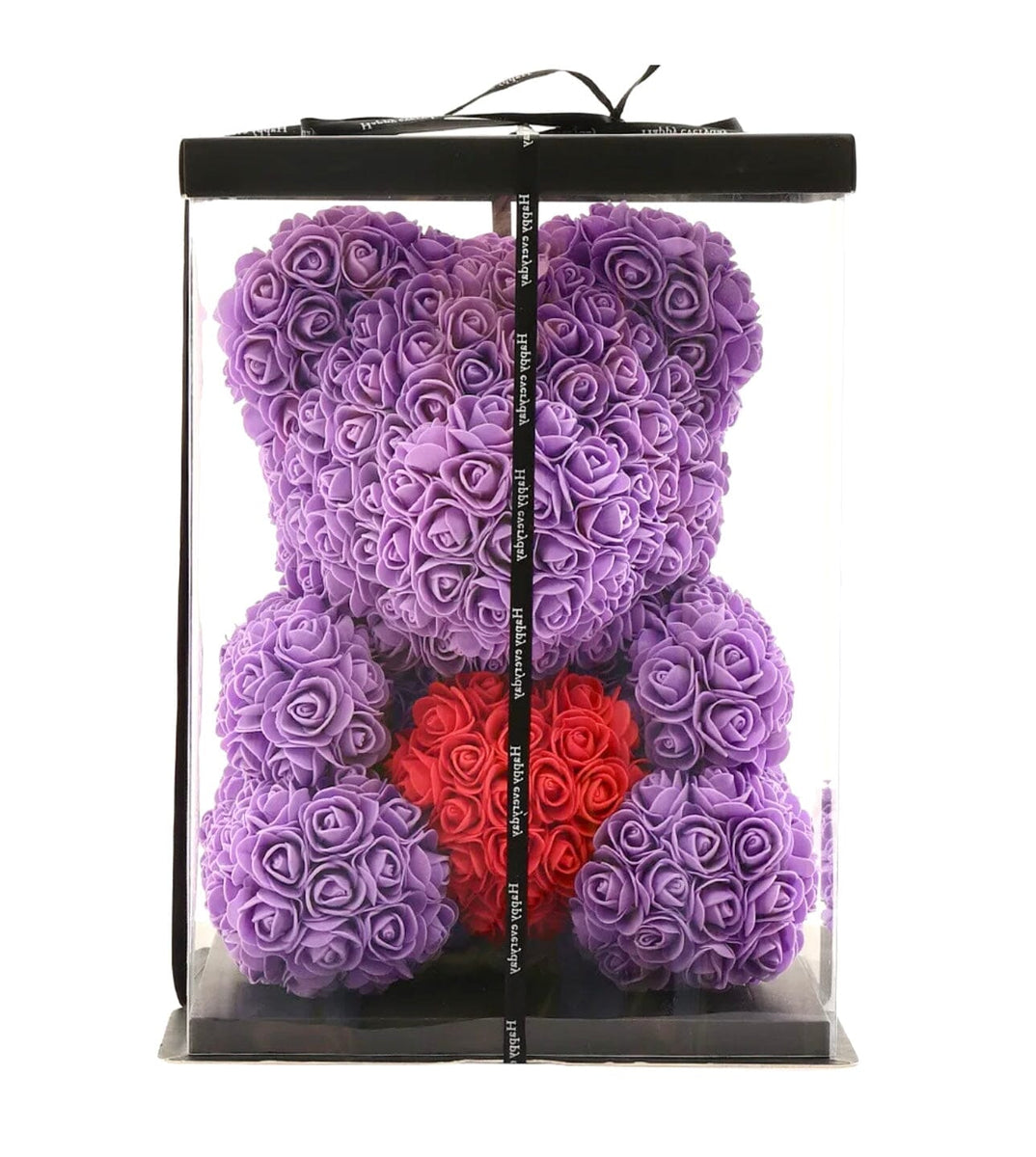 Purple rose shop teddy bear