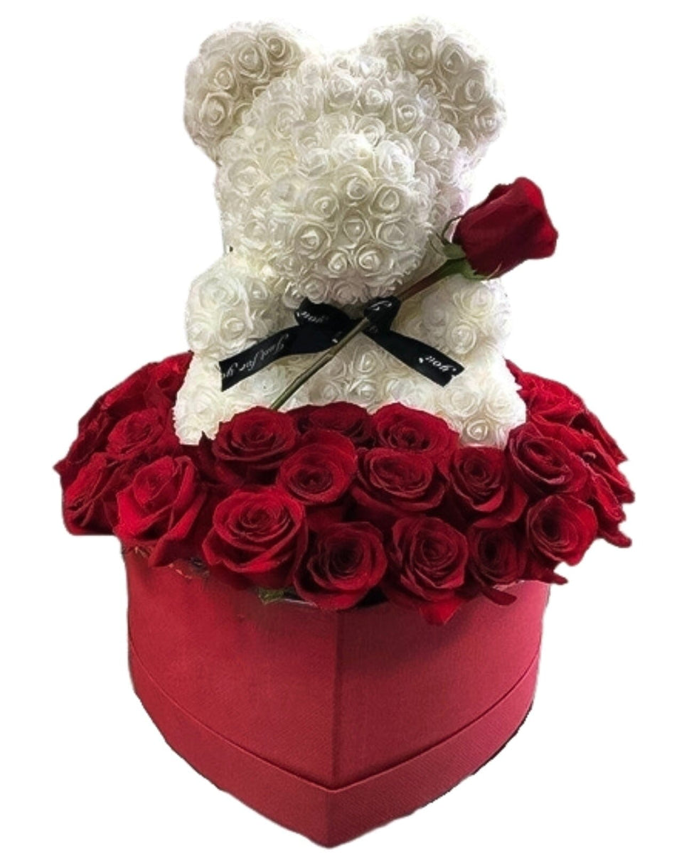 Teddy deals rose box