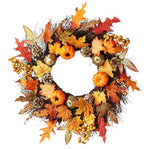 Amazing Gold Halloween Door Wreath