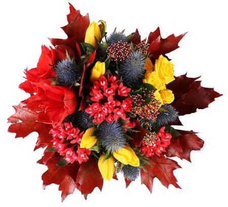 Autumn's Fire Bouquet