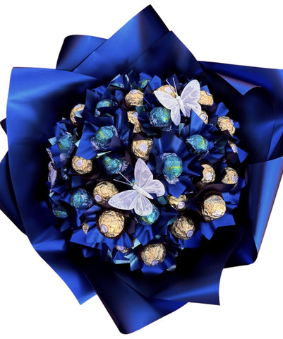 Blue Chocolate Bouquet