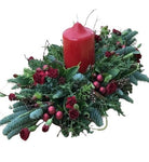 Charm Red Xmas Centerpiece