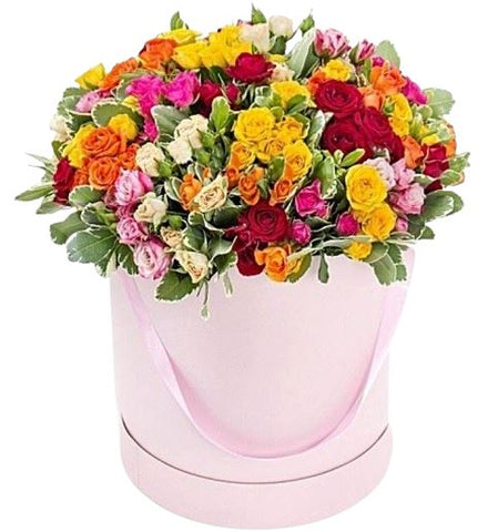 Coloured Rain of Flowers Box