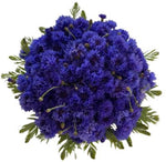 Cornflowers with Greenery Bouquet