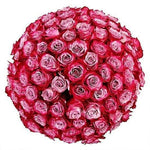 Deep Cherry Roses Bouquet