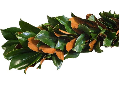 Evergreen Magnolia Leaves Garland