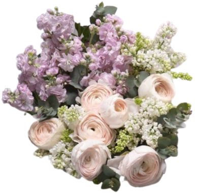 Fragrant Pastel Trio Bouquet