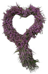 Heather Heart Door Wreath