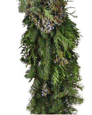 Juniper with Berry and Spruce Xmas Garland