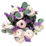 Light Pink Ranunculus wit Limonium Bouquet