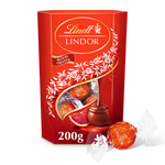 Lindt Lindor Milk Bold Orange Chocolate Truffles