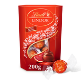 Lindt Lindor Milk Bold Orange Chocolate Truffles