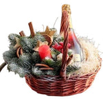 Luxury Christmas Basket of Champagne