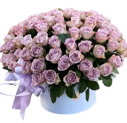 Luxury Lavender Roses Box