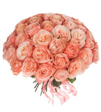 Luxury Peach Roses Bouquet