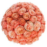 Luxury Peach Roses Bouquet