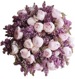 Luxury Pink Peonies with Lilac Bouquet