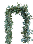 Natural Fresh Ruscus and Populus Foliage Garland