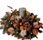 Orange and Green Magic Centerpiece