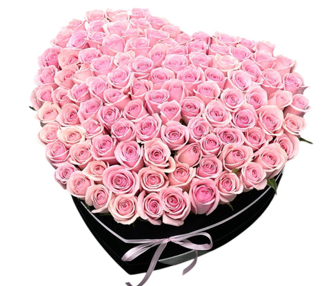 Pink Roses Box