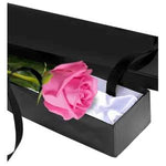 Pink Single Rose Luxury Box