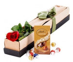 Single Rose Luxury Box with Chocolate