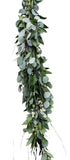 Snowberry in Fresh Foliage Garland