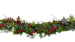 Spruce and Conifer with Ilex Berry Xmas Garland