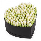 Wonderful Tulips Heart Box