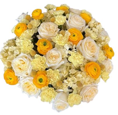 Yellow and Cream Fabulous Bouquet