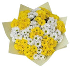 Yellow and White Chrysanthemum Bouquet