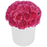 Bright Fragrant Garden Roses Hat Box