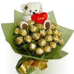 Chocolate with Taddy Bouquet