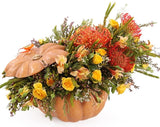 Exotic Pumpkin Arrangement