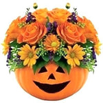 Flowers Pumpkin Hat