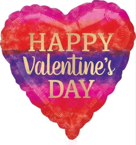 Happy Valentine's Day Colourful Balloon (18 inch)