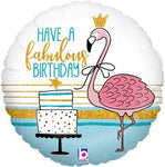 Have a fabulous Birthday Balloon (18in)