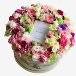 Mixed Flowers Box with Perfume