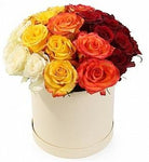 Roses Quartet Hat Box