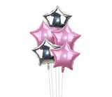 Set Luxe Star Foil Balloon