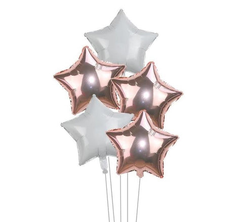 Set Luxe Star Foil Balloon