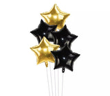 Set Luxe Star Foil Balloon